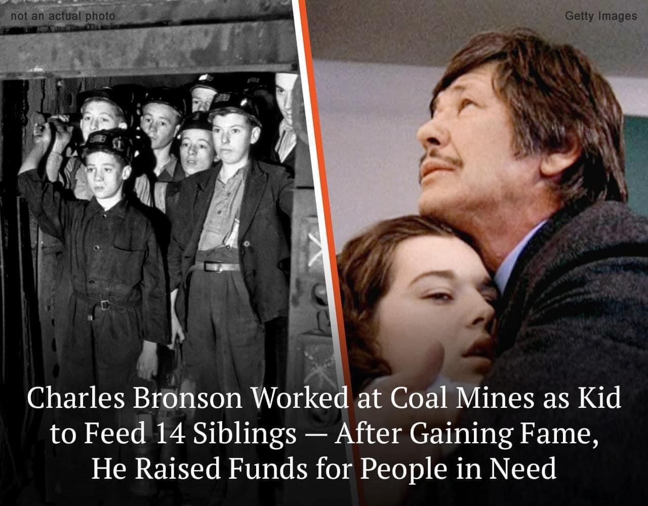 Charles Bronson Felt like ‘Lowliest of All Forms of Man’ When He Worked at Coal Mines as a Kid